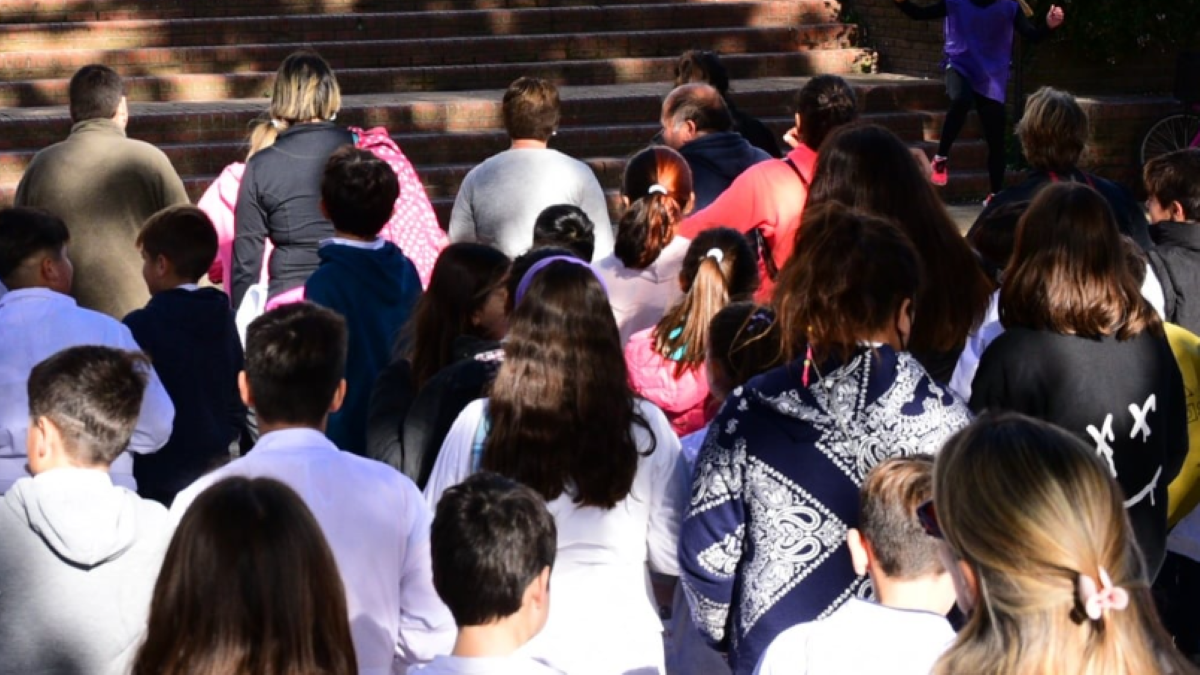 Caminata por la salud en Plaza San Martín