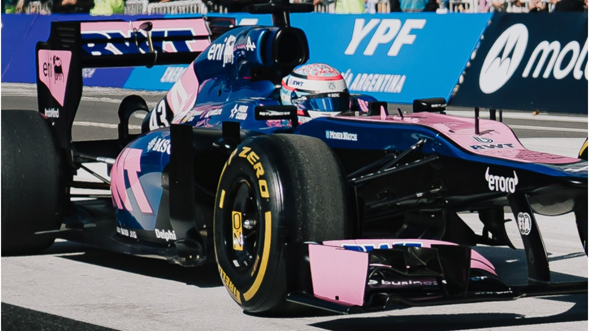 Monoplaza Alpine de Franco Colapinto con diseño especial