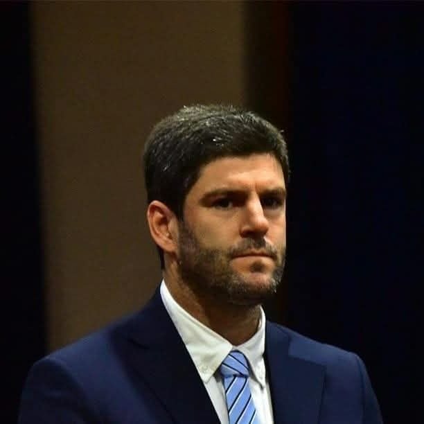 Emilio Cordonnier durante el acto por el 24 de marzo en Ayacucho