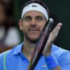 Juan Martín del Potro durante un evento deportivo
