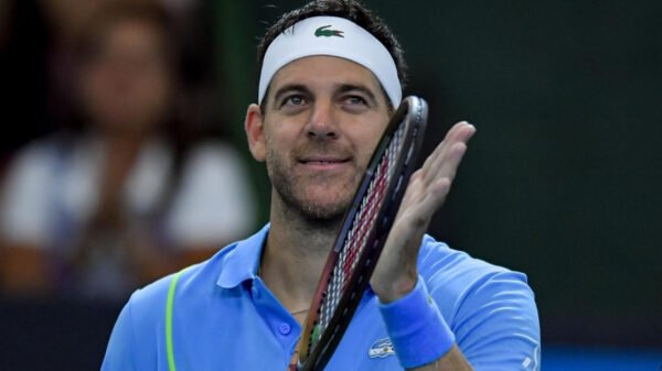 Juan Martín del Potro durante un evento deportivo
