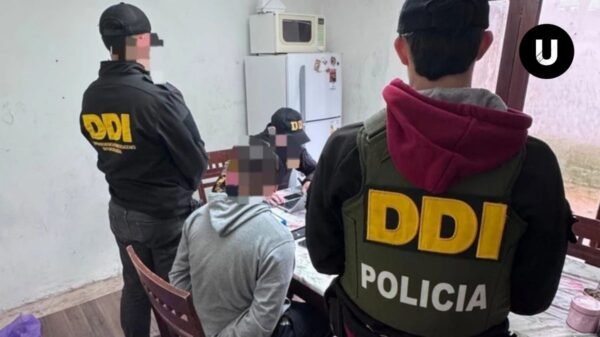Operativo de detención del enfermero acusado de agredir a una paciente en un geriátrico de Mar del Plata.
