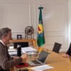 Reunión entre el intendente Emilio Cordonnier y el ministro Gabriel Katopodis para gestionar obras de infraestructura para Ayacucho.