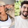 Facundo Moyano junto a Candela Arizaga, de 23 años, modelo e influencer.