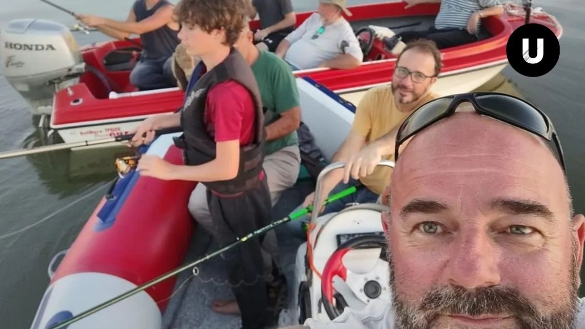Operativo de búsqueda de los cinco pescadores desaparecidos en el Río de la Plata.