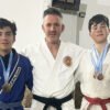 Competidores de la Escuela KAIZEN de Ayacucho en el Nacional de Jiu-Jitsu en Campana con medallas y logros destacados.