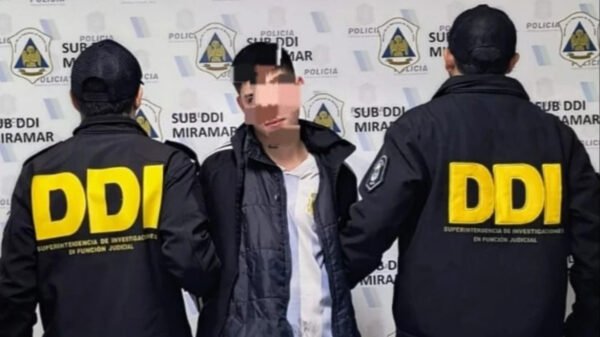 operativo policial en Miramar