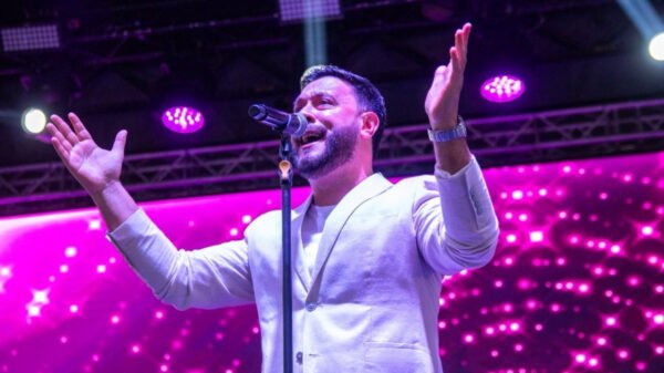 Lucas Sugo en la Fiesta de la Torta Argentina