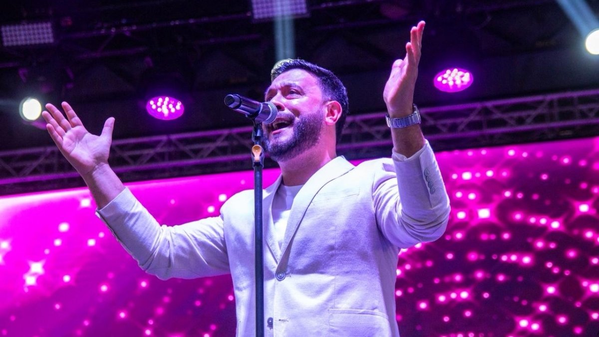 Lucas Sugo en la Fiesta de la Torta Argentina