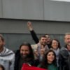 activistas argentinos retenidos por Israel regresando a Mar del Plata