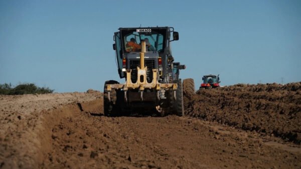 obras de la autovía en Ruta 11 entre Mar Chiquita y Villa Gesell