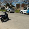 Accidente de tránsito entre una camioneta y una motocicleta en Ayacucho.