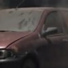 Operativo policial tras el hallazgo de una mujer dentro de un automóvil incendiado en Tucumán.