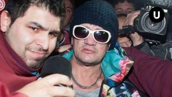 Pity Álvarez durante una presentación pública antes del inicio del juicio por homicidio.
