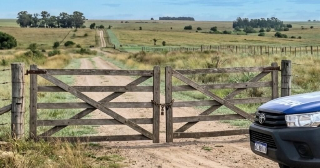 Robaron varios elementos de una vivienda en la zona rural durante la Fiesta del Ternero