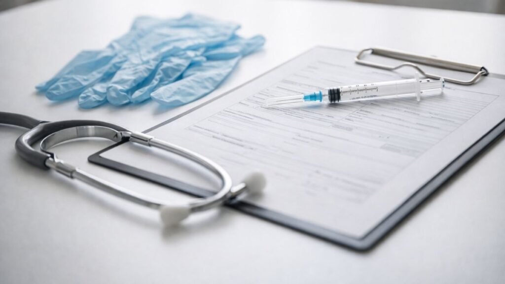 elementos médicos utilizados en campañas de prevención de salud