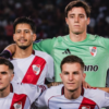 festejo de River Plate tras el gol agónico ante Carabobo