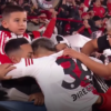 festejo de River Plate tras eliminar a San Lorenzo