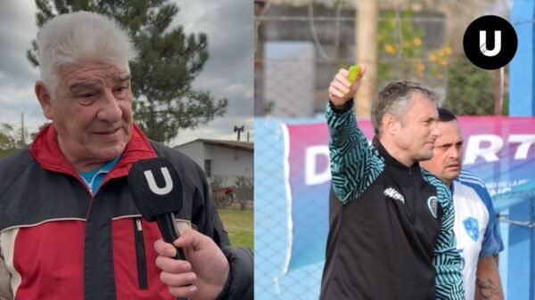 Rubén Viñola durante una entrevista en el torneo de deporte adaptado realizado en Ayacucho.