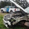 Operativo policial y de emergencias tras un choque fatal entre una motocicleta y una camioneta en la Ruta 29.