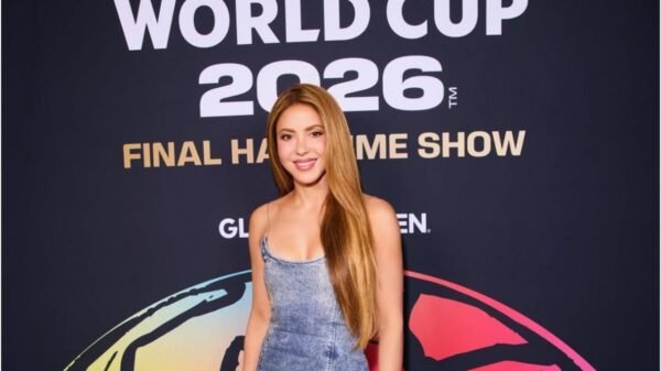 Shakira en el lanzamiento de Dai Dai