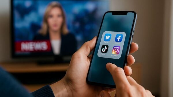 Flyer taller de contenido para redes sociales en Ayacucho