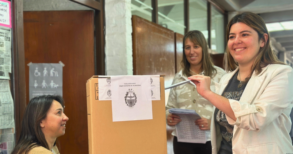 Elecciones en Ayacucho: Jimena Forio destacó la participación ciudadana y pidió mayor accesibilidad en las escuelas